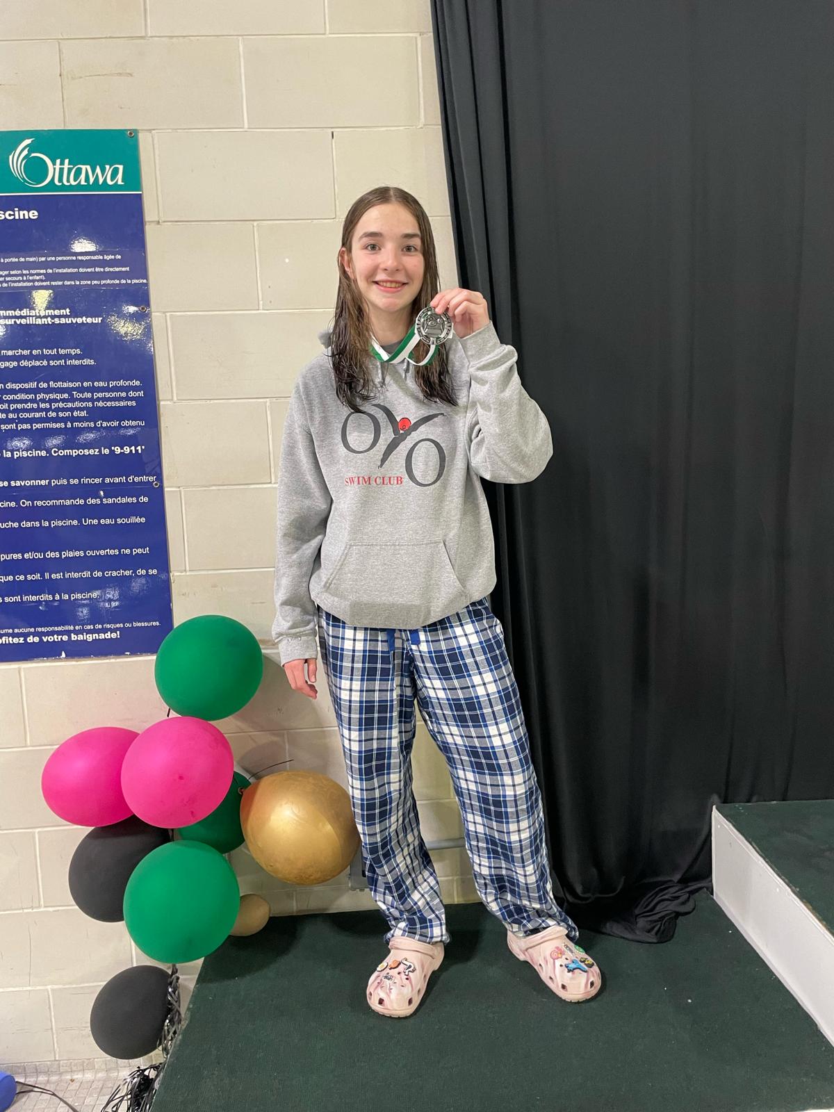 Silver medal for Clara at Eastern Regionals LC